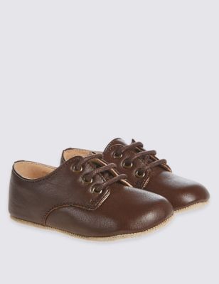 Kids&#39; Leather Lace-up Shoes